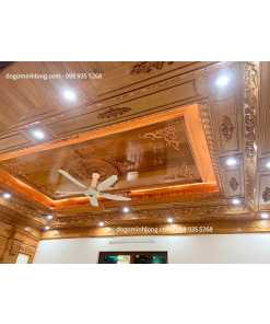 Trần gỗ tân cổ điển 02 Trần gỗ tân cổ điển 02 - Ảnh 2