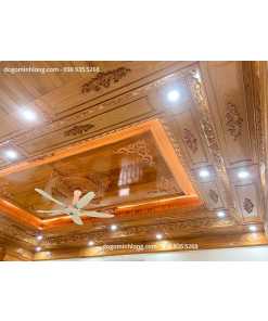 Trần gỗ tân cổ điển 02