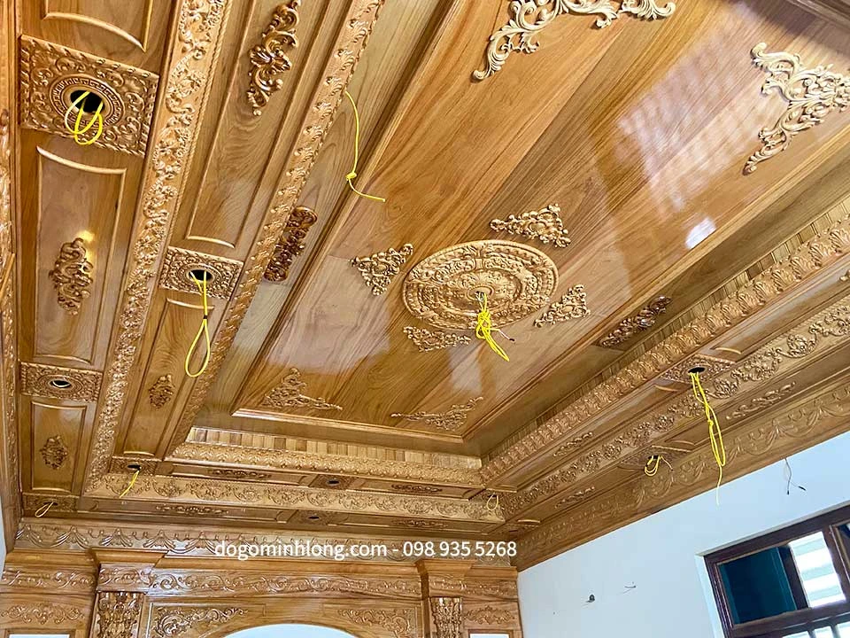 Trần gỗ tân cổ điển 11 Trần gỗ tân cổ điển 11 - Ảnh 7
