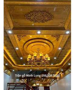 Trần gỗ hiện đại 03
