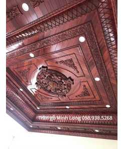 Trần gỗ hiện đại 01