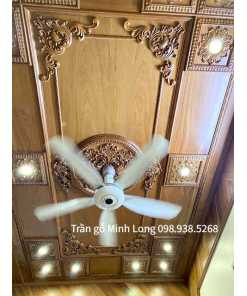 Trần gỗ tân cổ điển 04